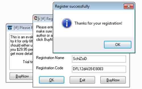 driver support registration key gen